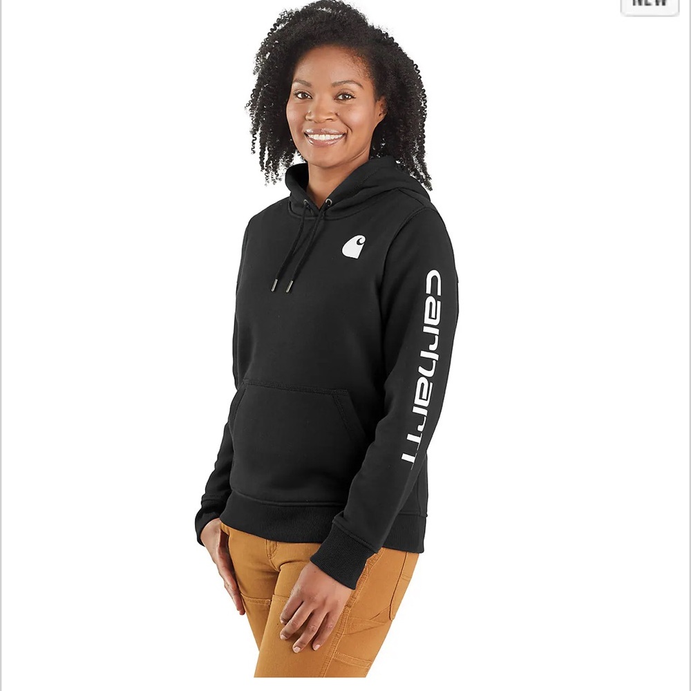 Women’s black carhartt hoodie